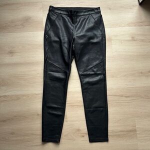 Free people Stylish Black Leather Pants